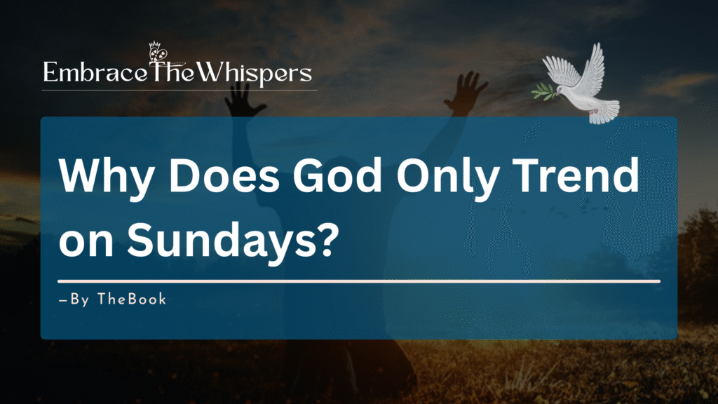 Everyday Spirituality - faith beyond Sunday, authentic Christian living, daily intimacy with God - Blog banner
